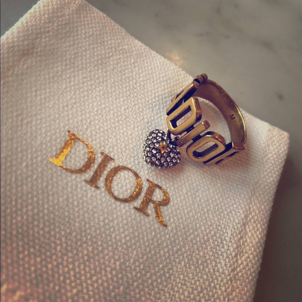 Dior heart ring